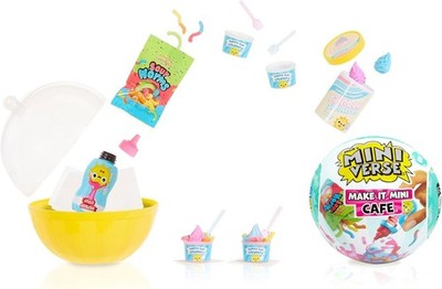 Miniverse Make It Mini Cafe Serie 5 Sammlerstücke für Kinder
