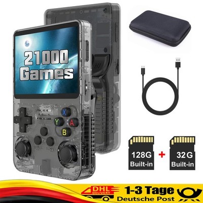 R36S Handheld Spielkonsole Open Source Linux System Retro Konsole + 21000 Spiele