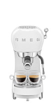 Smeg ECF02CRUK Espresso Coffee Machine with Steam Wand - Cream - Retro new