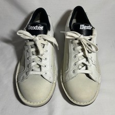 Dexter SST B900-19 Bowling Shoes Mens 8 M White Cream Leather Performance Shoes