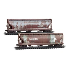 Micro-Trains Lines Conrail ex-Pennsylvania Weathered 2-Pack