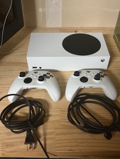 Microsoft Xbox Series S 512GB White Console w/ 2 Controllers, Power Cord & HDMI