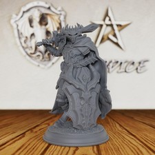 Dragonborn Commander Unpainted Miniature, DND Minis for Dungeons and Dragons,...