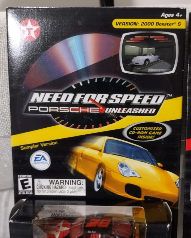 Two Need For Speed Porsche Unleashed  Texaco Havoline Race Car Cd-Rom game. - Image 3 of 3