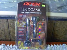 Apex Gear END GAME6"&8" Dual Stabilizer Kit w/ Outpost Mount& COLOR RINGS-AG817B