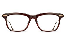 New Matsuda M2409 AL-BR Square Almond Brown 53 mm Unisex Eyeglasses Frame