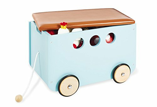 Pinolino 213492 giocattolo contenitore con ruote 'Jim', Mint, Verde (B1A)