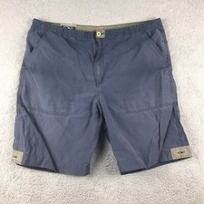 Vintage OP Ocean Pacific Shorts Mens XL Blue Nylon Blend Outdoor Beach Surf