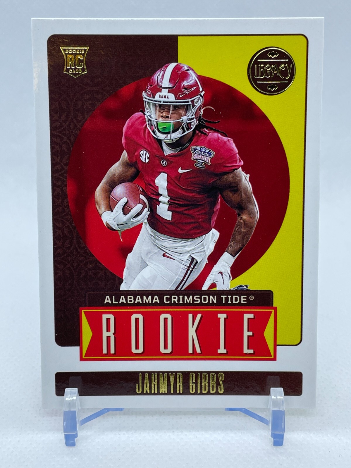 2023 Panini Legacy Football - Rookie Jahmyr Gibbs Base #158 - Alabama/Lions