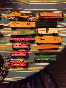 vintage tyco train set