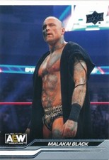 #21 MALAKAI BLACK 2024 Upper Deck AEW Wrestling HOUSE OF BLACK