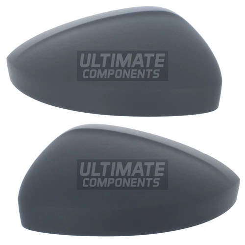 VW Tiguan Allspace 2017-> Wing Door Mirror Covers Caps 1 Pair With Lane Assist