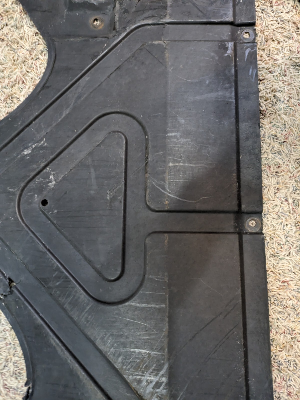 GENUINE BENTLEY Continental Underbody Middle Shield Protective Panel 3W0825238E