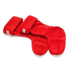 Kids Hunter Socks Fleece Rain Boot Socks For Hunter Original Boots - Red