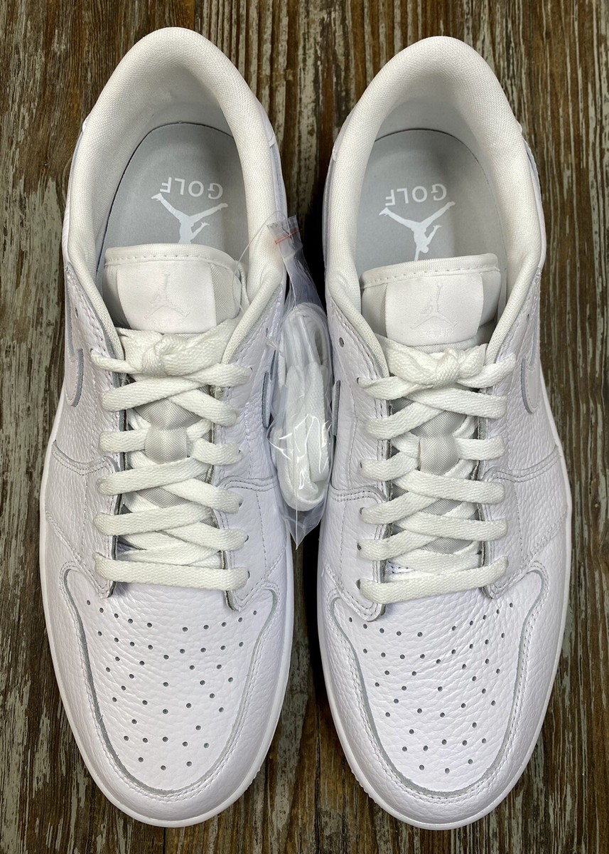 Nike Air Jordan 1 Low Golf Triple White Spikeless DD9315‌-‌101