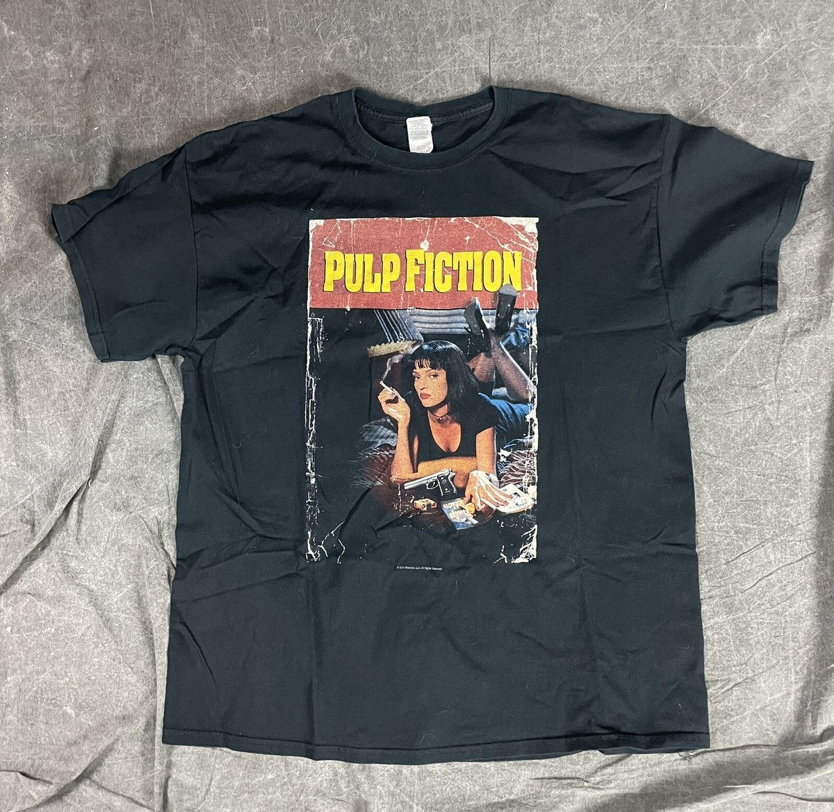Tarantino Pulp Fiction Magliette Pulp Fiction T Shirt XL (Uma 
