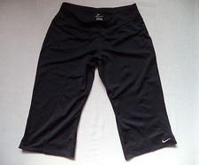 Womens NIKE fitness capris Sz S sports athletic gym track aerobics hiking pants