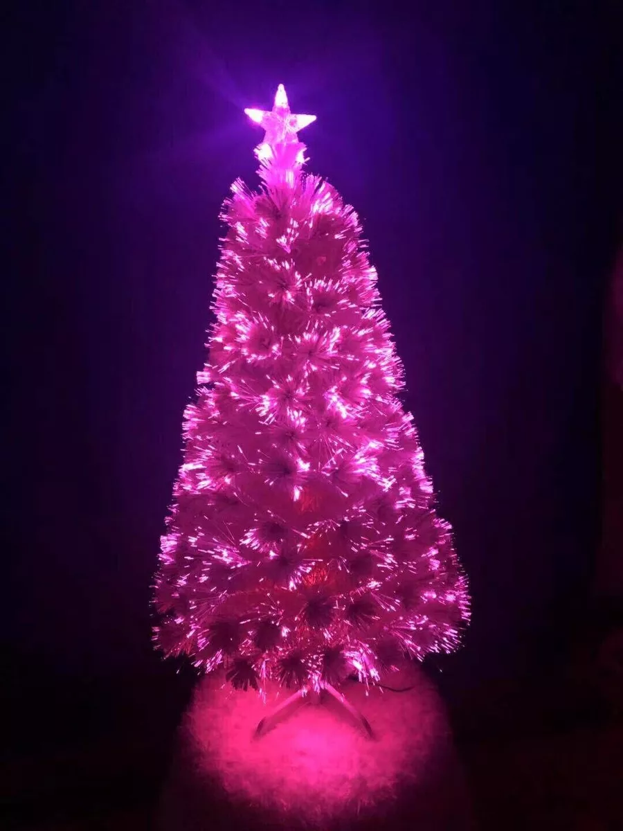 Pink xmas tree lights deals