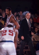Philadelphia 76ers head coach Alex Hannum looks on from the sideli- Old Photo