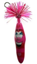 New Kooky Klicker Krew 32 Val Valentine Day Ball Poin Pen Set Keychain Belt Clip