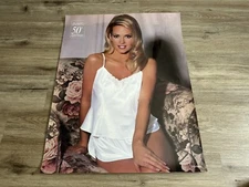 Vintage Fredericks Of Hollywood Sexy Lingerie Model Store Display Poster #10