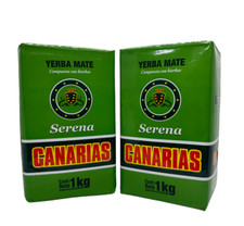 Canarias Serena Yerba Mate - 2.2 LB /1kg / Pack of 2