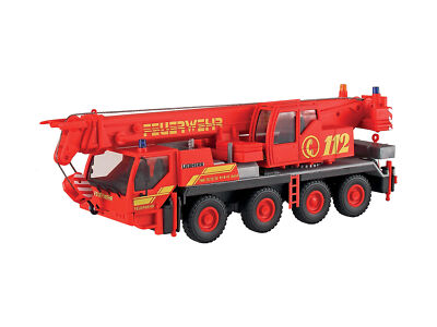 Kibri 13041 - H0 Feuerwehr Kranwagen LIEBHERR LTM 1050/4  - Neu