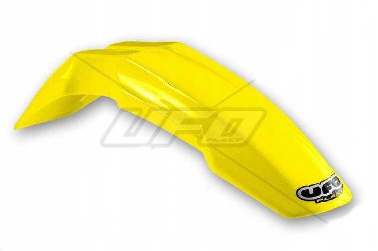 Aile avant supermoto jaune pour moto Suzuki RMZ 450