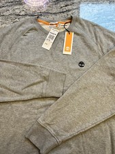 Timberland XL Classic 100% Cotton Mens Long Sleeves Sweater Jumper New RRP �70
