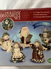 Holiday Ornament Set Of Five Innovage 2004