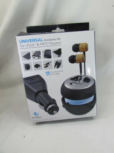 Ematic Universal Accessory Kit Fir Ipod & MP3 Players 52764 - Afbeelding 1 van 5