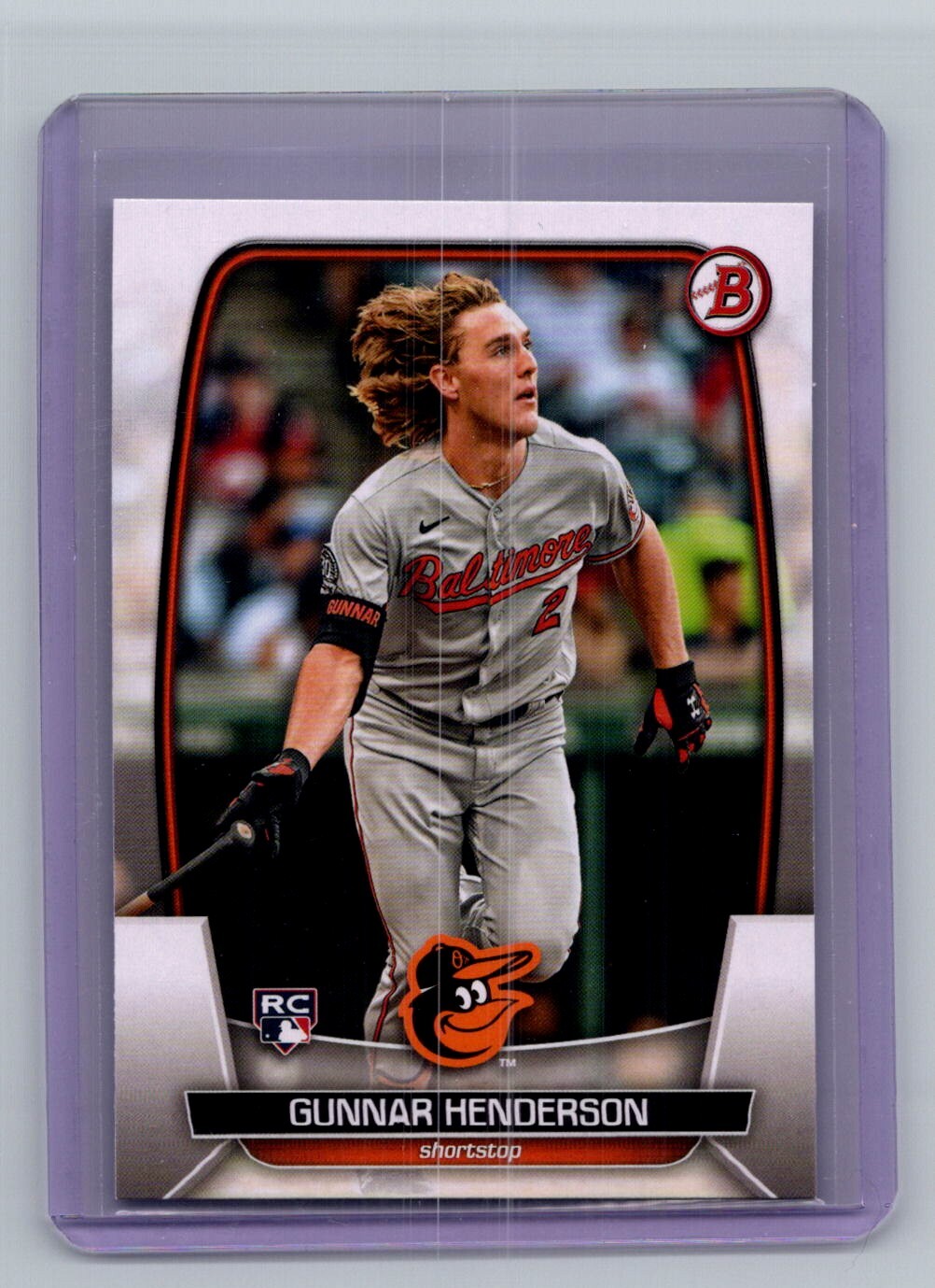 2023 Bowman Gunnar Henderson Rookie Baltimore Orioles #65