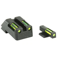 HIVIZ LiteWave H3 Trit/Litepipe Night Sights Fits Kimber 1911 Green   KBN321