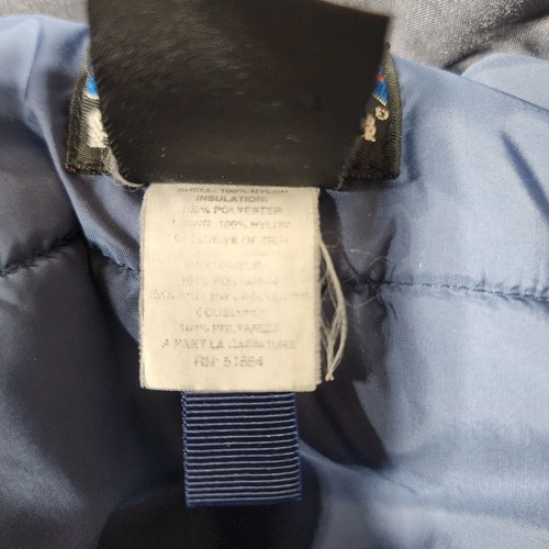 Patagonia Kids L (12) Navy Coat Zip Closure & Pockets Snap Buttons Vintage READ - Picture 5 of 12
