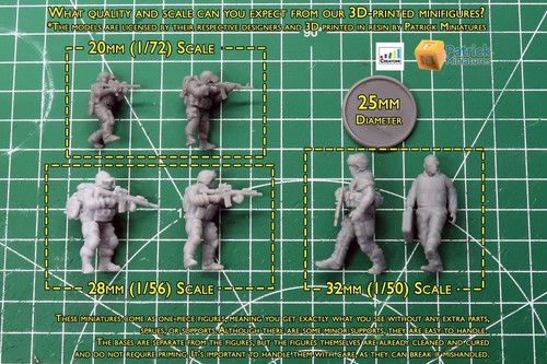 Cartel Street Gang - Modern Wargaming Miniatures for Tabletop RPG - 28mm / 32mm - Picture 2 of 3