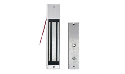 Magnetic Lock +LEDs- 600lbs Holding Force, 12V, 400mA, 250x48x29mm Security Lock