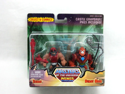 MOTU,ZODAC & BEAST MAN,Minis,MASTERS OF UNIVERSE,MOC,SEALED,MISB