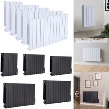 Oil Filled Radiator Electric Wall Mounted Central Heater Thermostat with Timer