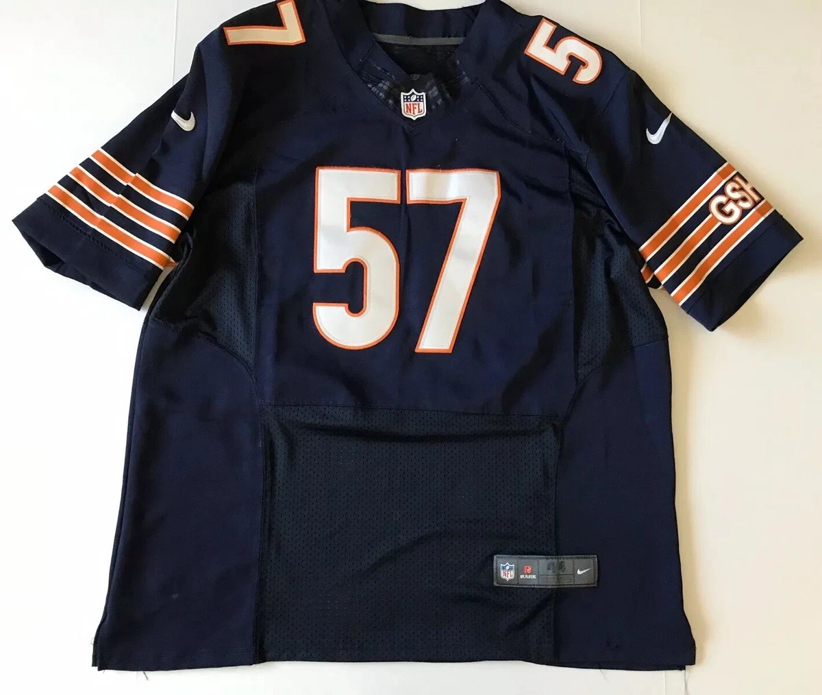 Nike Chicago Bears No57 Jon Bostic Navy Blue Team Color Men's Stitched NFL Elite Jersey