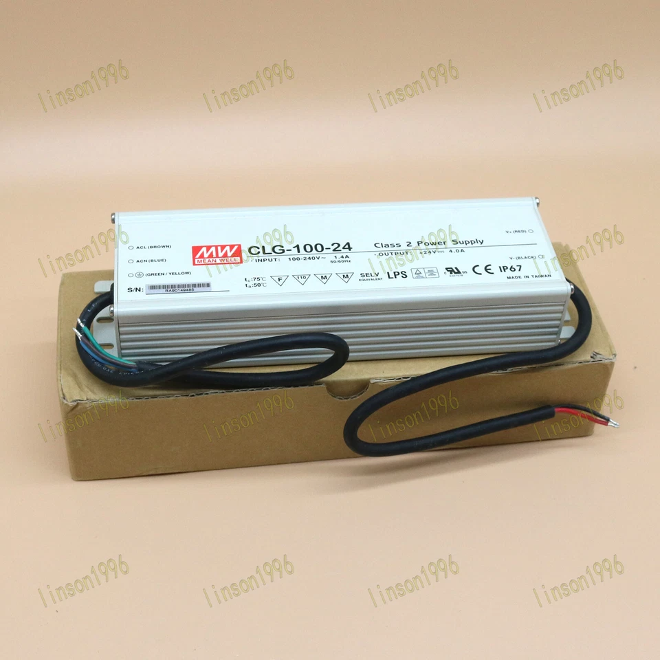 ONE New MEAN WELL Power Supply CLG-100-24 24V 4A 1 Year Warranty - Image 2 of 4