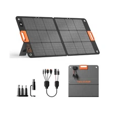 110W Portable Solar Panel for Jackery/EF/Bluetti/Anker/Goal Zero Power Statio...