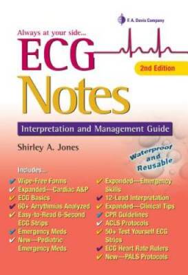 ECG Notes: Interpretation and Management Guide - Spiral-bound - GOOD