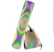 Reflective Heat Transfer Vinyl PU HTV T-Shirt 12" Wide Roll Iron On / Heat Press