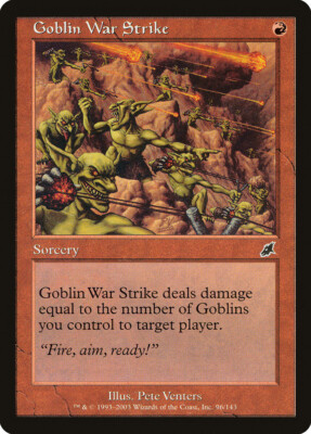 MTG Goblin War Strike  - Scourge #096