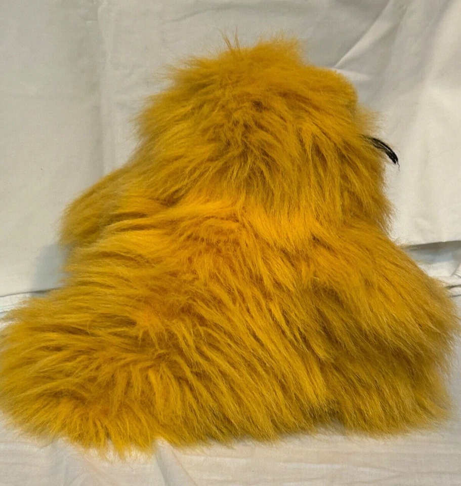 Pajarita de pelo largo de felpa de gato Garfield esponjosa Dakin 1981 (MUY RARA) de colección Foto 4 de 4