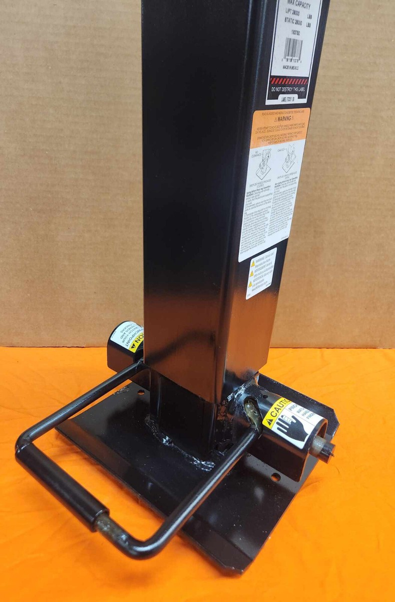 K♡【6/30】 Bulldog 2-Speed 25,000 lbs Square Trailer Jack Drop Leg