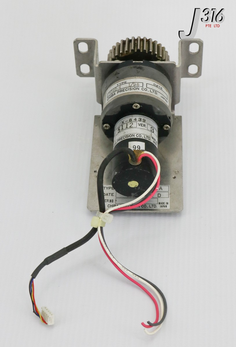 22052 CHIBA PRECISION MOTOR, X-8439, 62-223701A PG40-4 1/96 | eBay