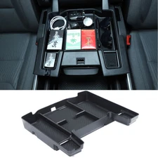 For Dodge RAM 1500 2019+ Central Armrest Storage Box Organizer Tray Accessories
