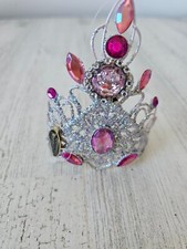 Katherine's Tierra princess ornament sparkle rhinestone pink silver glitter uniq