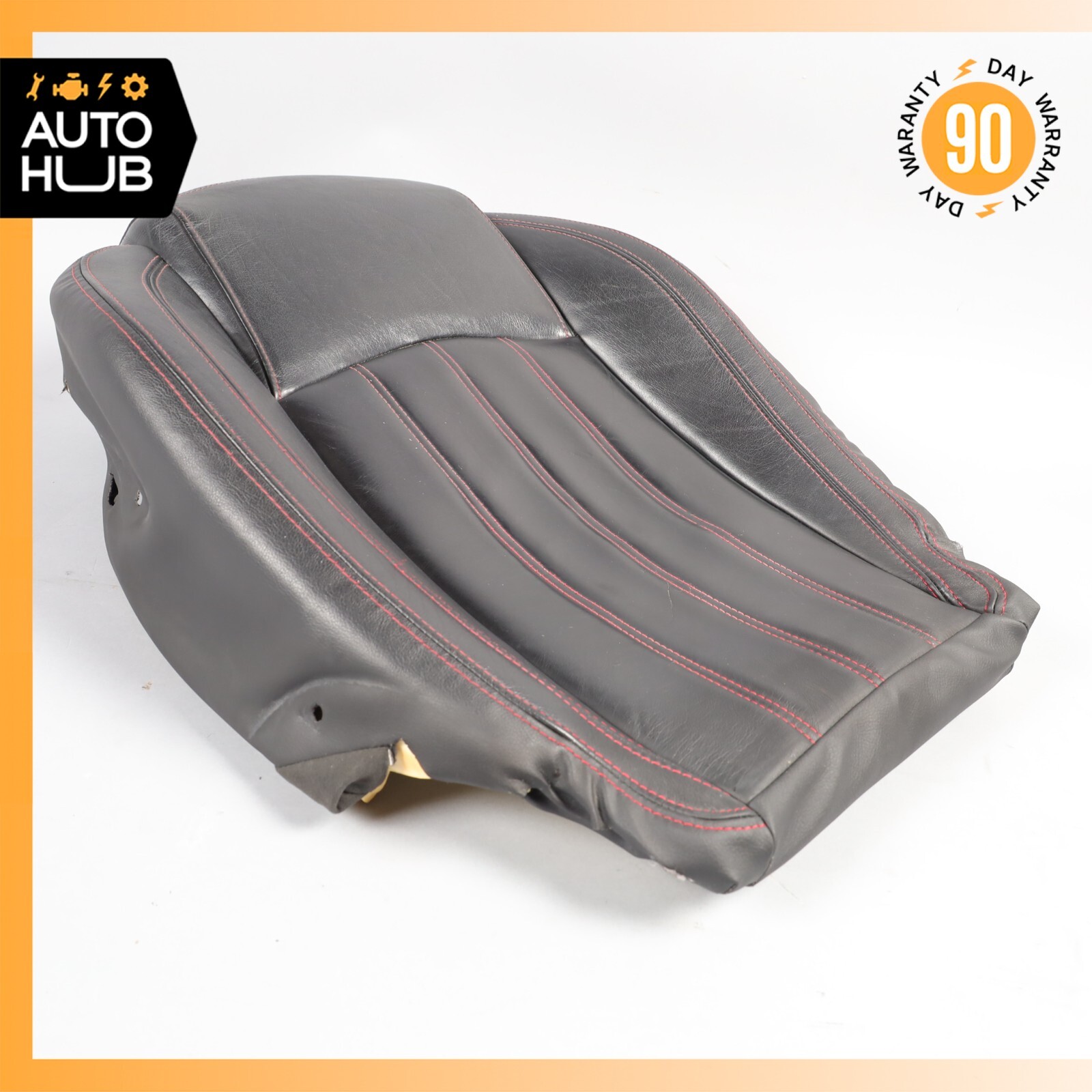 08-12 Maserati GranTurismo M145 Front Left Lower Bottom Seat Cushion Black OEM